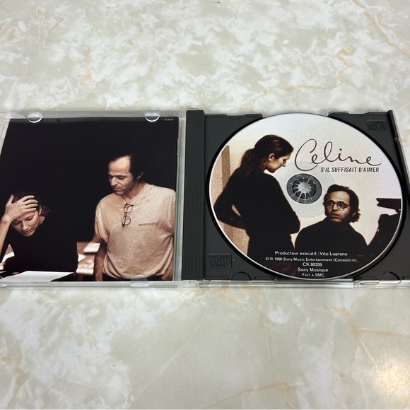 Céline Dion  - S’il suffisait d’aimer CD 1998 - Picture 3 of 8